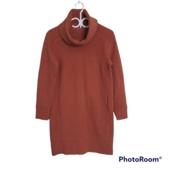Lululemon Heathered Rusted Clay On Repeat Dress Size 4 - Picture 4 of 14